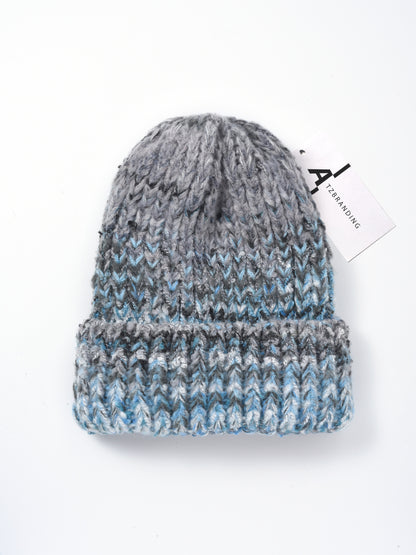 Haila - Vintage Gradient Knitted Warm Beanie