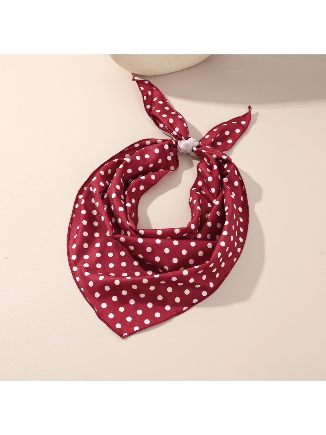 Scarvii Polka Dot Triangle Scarf