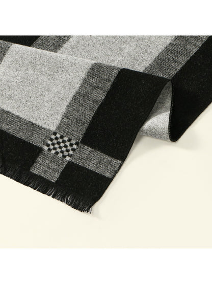 Scarvii - Striped Winter Plush Scarf