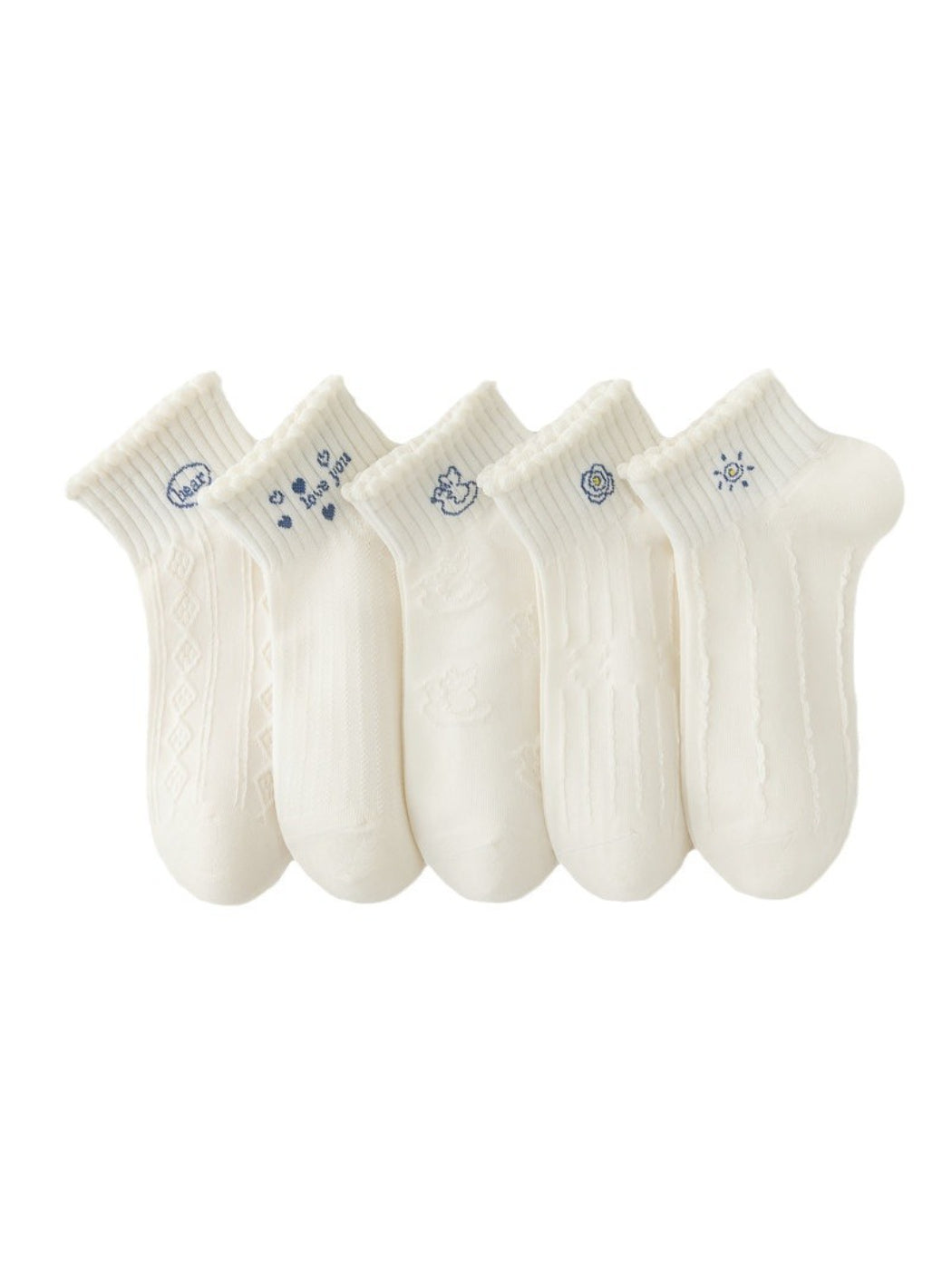 Rufia - Soft Knit Detail Crew Socks product image 3