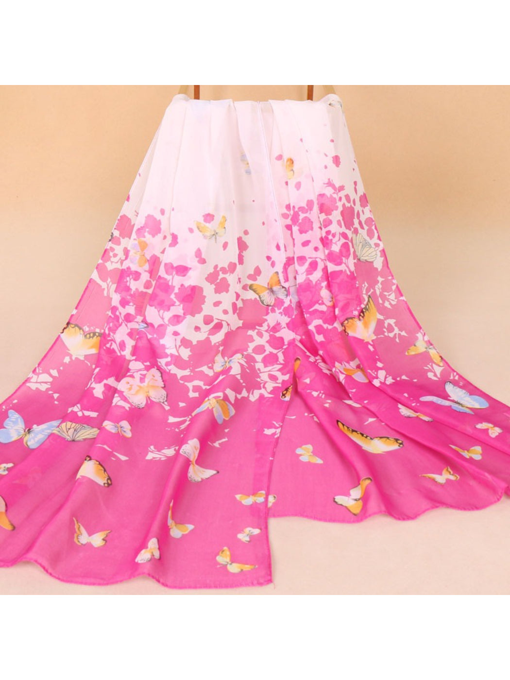 Scarvii - Spring Summer Butterfly Print Scarf