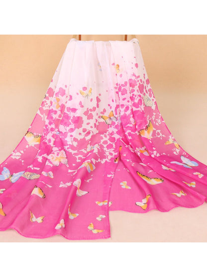 Scarvii - Spring Summer Butterfly Print Scarf