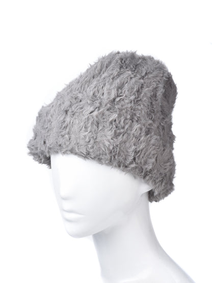 Haila - Furry Winter Knit Hat