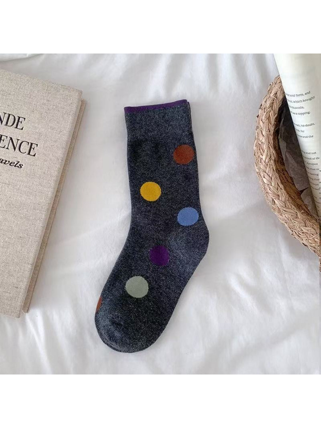 Rufia - Colorful Polka Dot Crew Socks product image 3