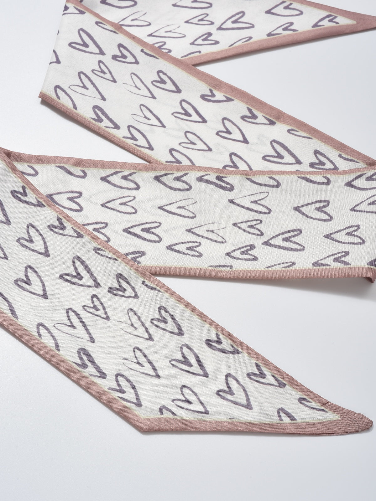 Scarvii Modern Pattern Mix Skinny Scarf