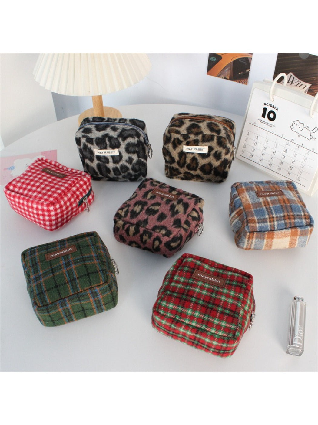 Cosbai - Mini Zipper Storage Pouch