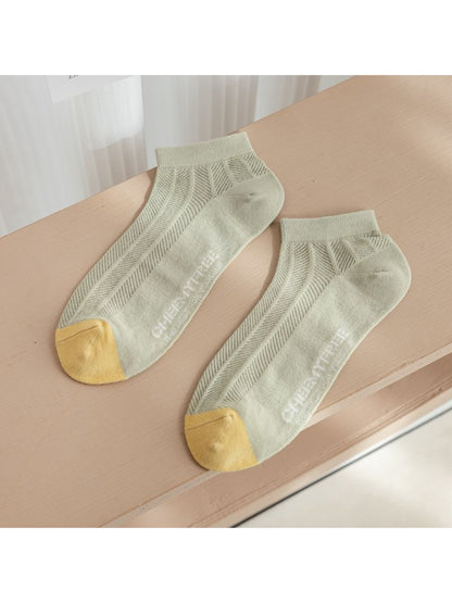 Rufia - Soft Floral Pattern Lightweight Crew Socks product image 3