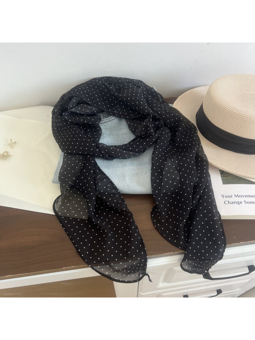 Scarvii Soft Polka Dot Everyday Scarf