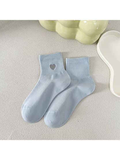 Rufia - Simple Heart Motif Ankle Socks product image 8
