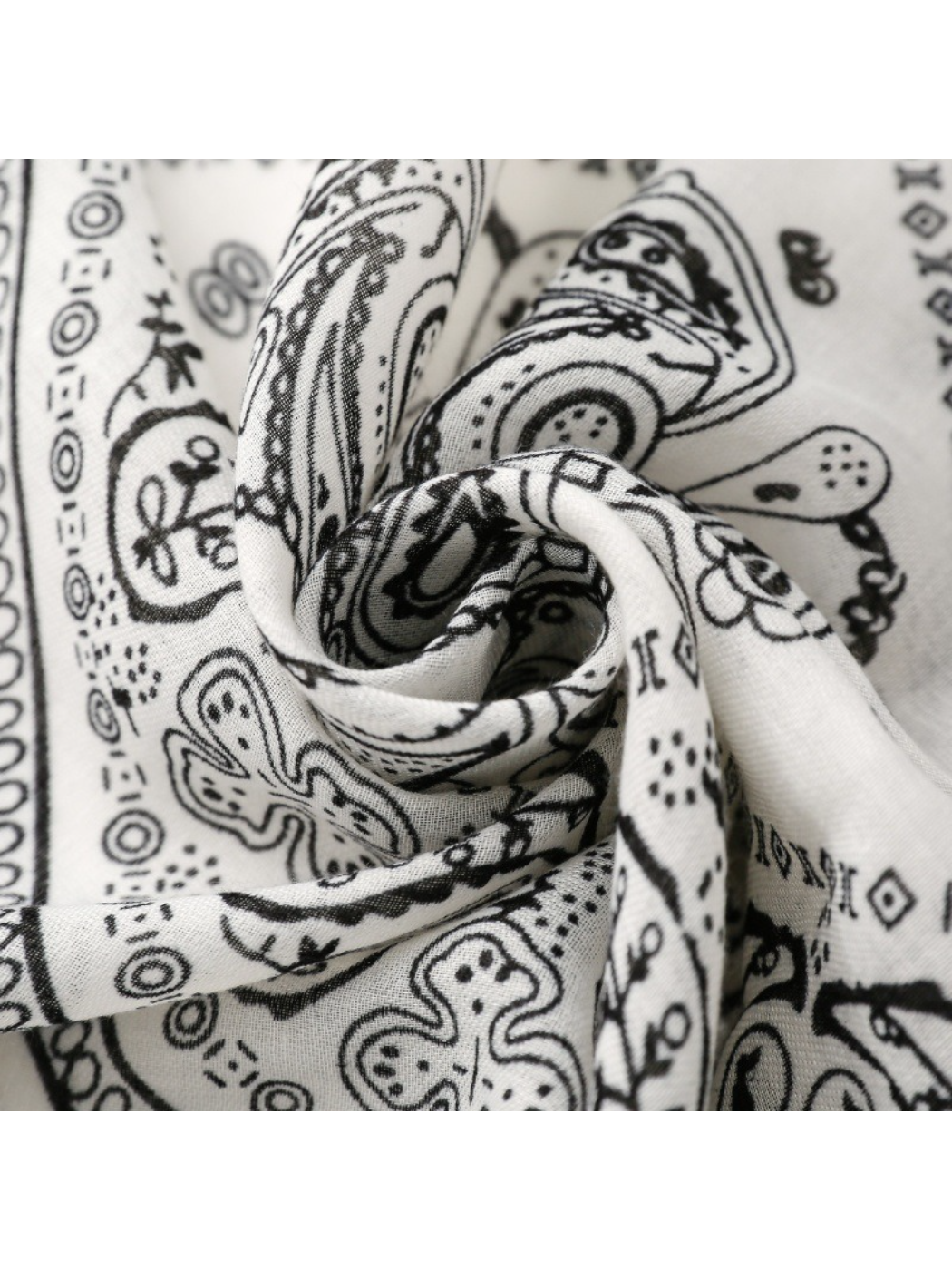 Scarvii - Paisley Patchwork Lightweight Wrap Scarf