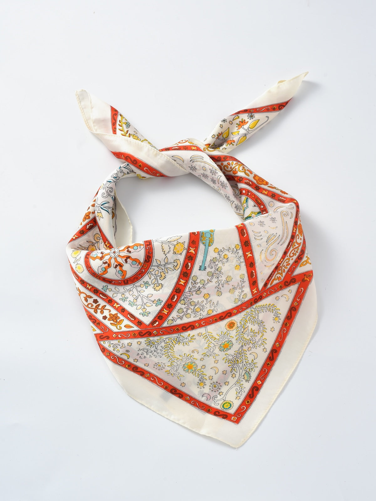 Scarvii - Vintage Pattern Square Scarf