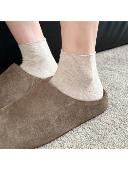 Rufia - Minimal Plain Daily Women's Ankle Socks