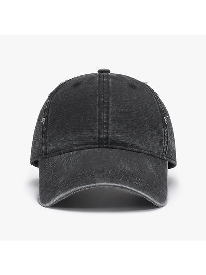 Haila - Vintage Look Curved Brim Baseball Cap