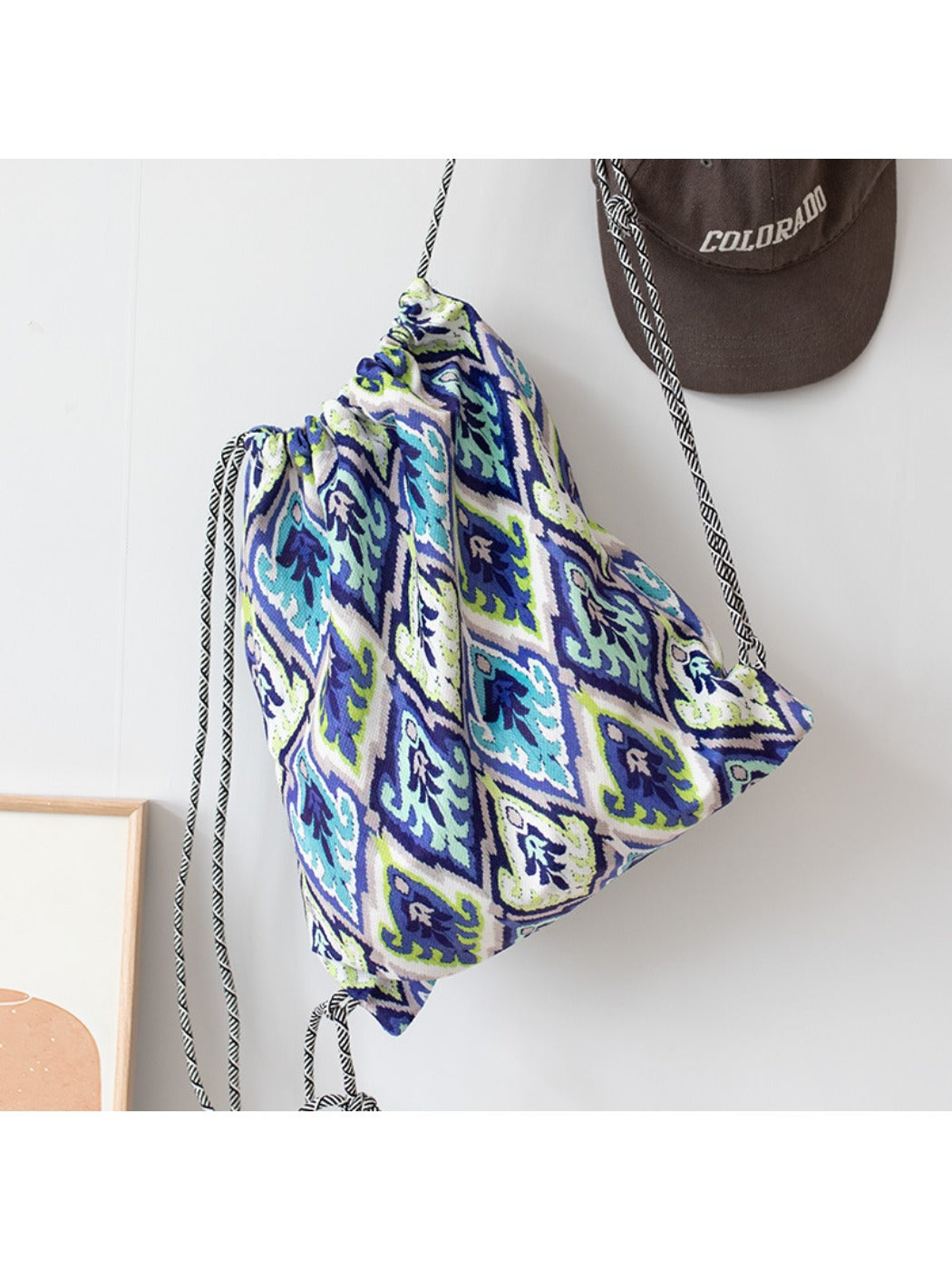 Cosbai -  Boho Drawstring Bag