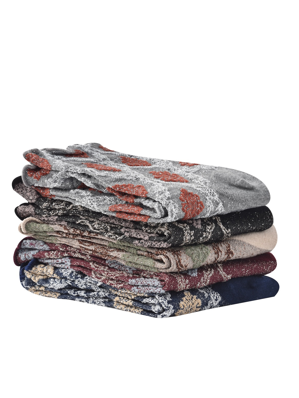 Rufia - Retro Argyle Pattern Women's Socks