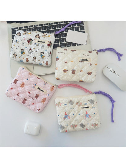 Cosbai - Soft Coin Purse & Pouch with Animals Pattern