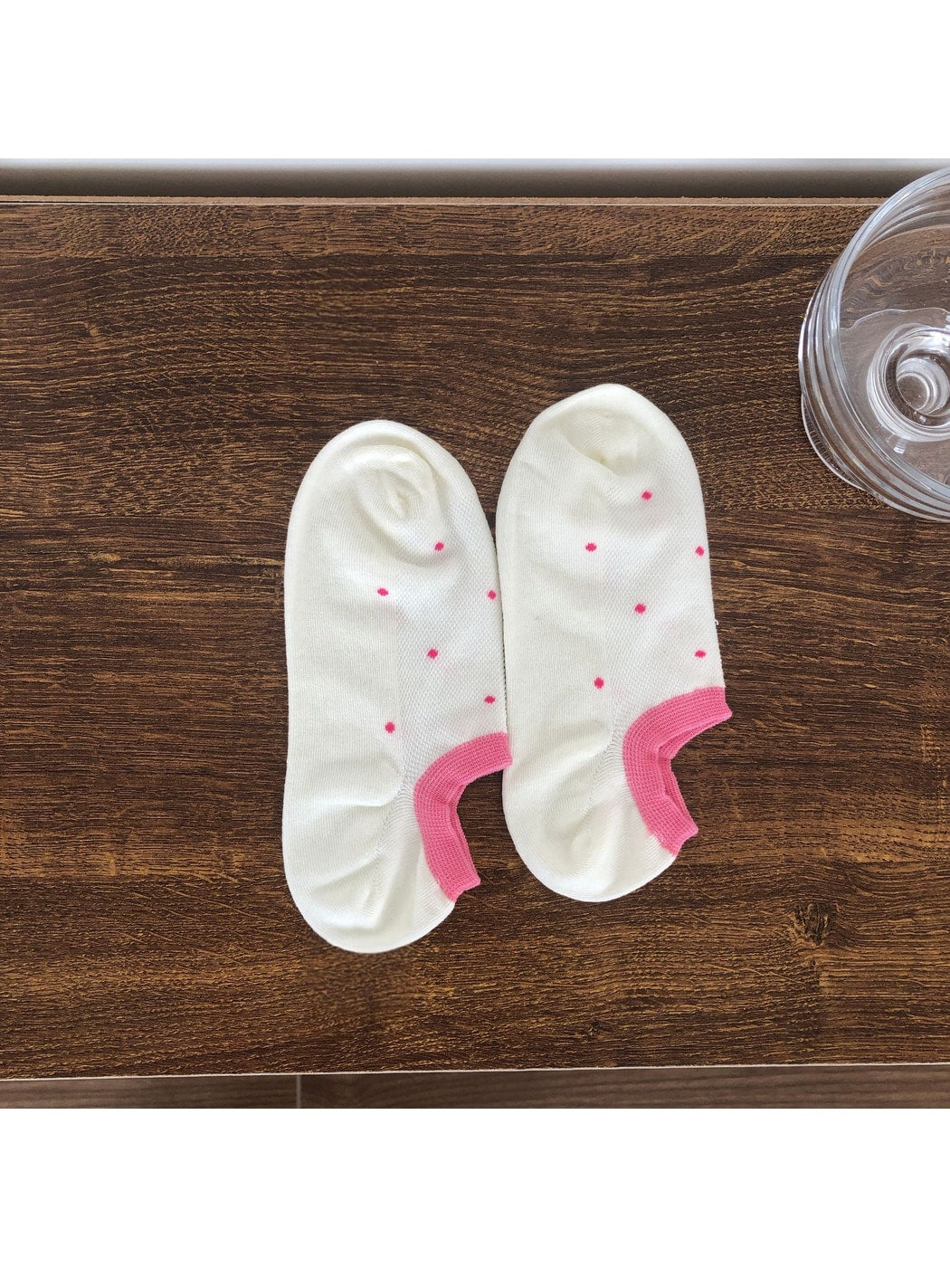 Rufia - Playful Dot Pattern Low Ankle Socks