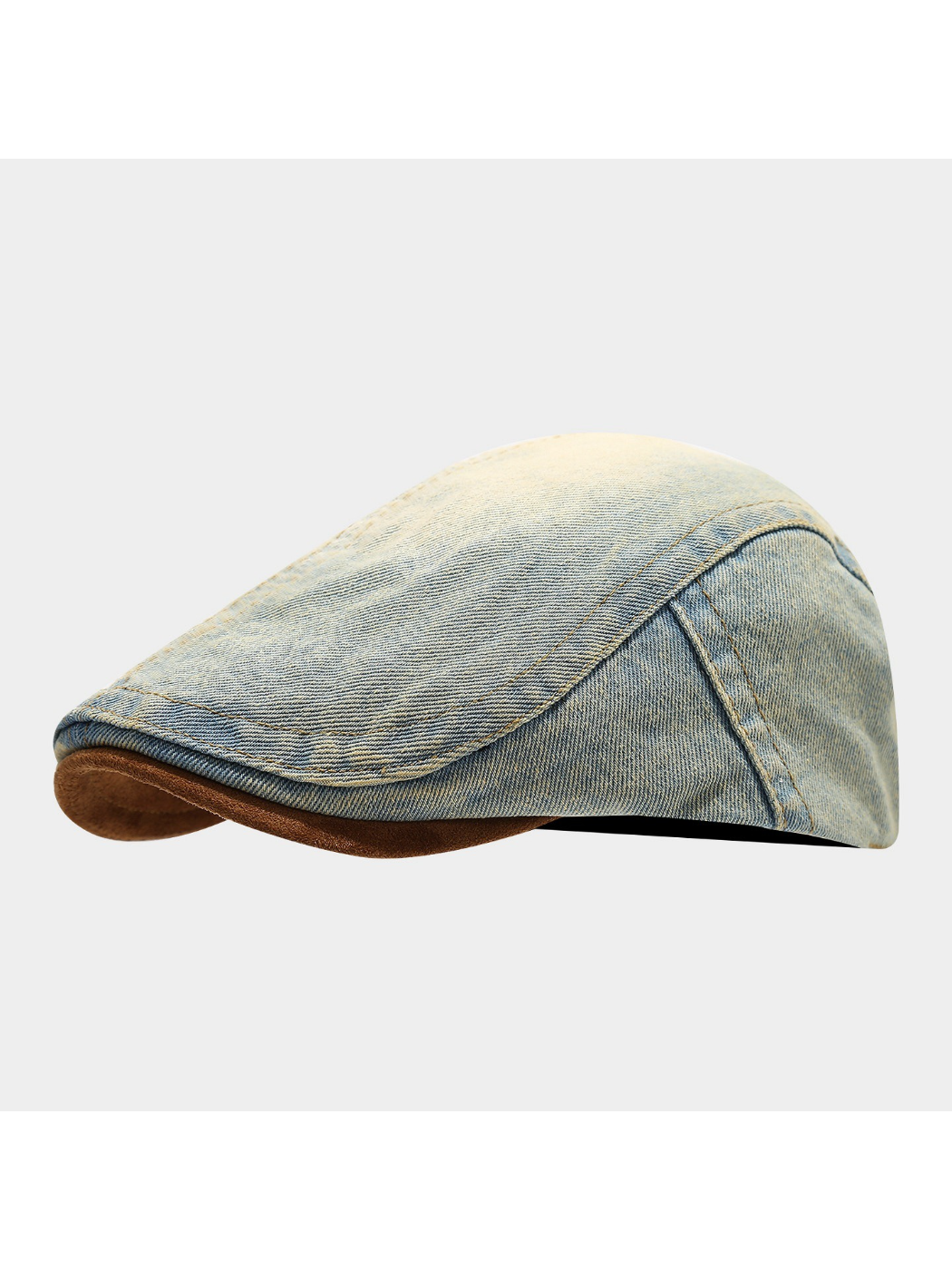 Haila - Vintage Textured Newsboy Cap