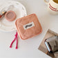 Cosbai - Square Plaid Everyday Storage Zipper Pouch Bag