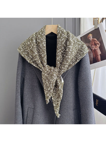 Scarvii - Modern Marled Triangle Wrap