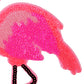 Flamingo Embroidered Iron-On Patch