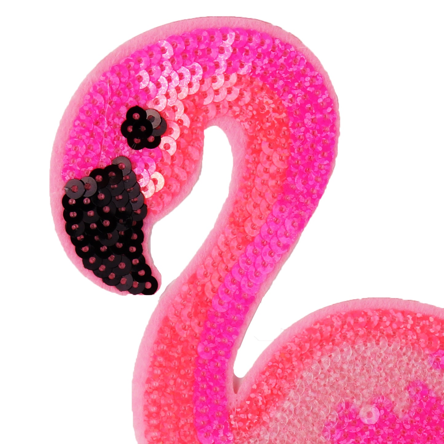 Flamingo Embroidered Iron-On Patch