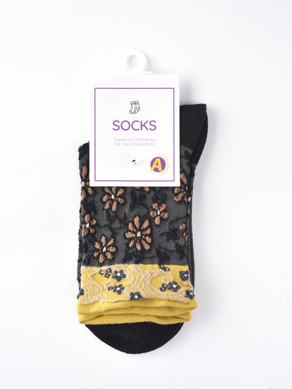 Rufia – Capsule Garden Bloom Crew Socks