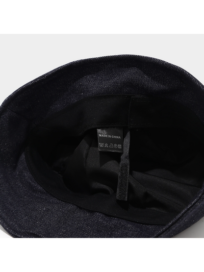 Haila - Vintage Denim Style Brim Hat