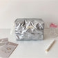 Cosbai - Minimal Embossed Storage Makeup Bag