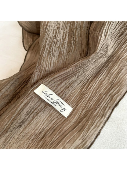 Scarvii - Minimal Long Narrow Neck Styling Scarf