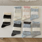 Rufia - Striped Mid-Calf Casual Socks for Women
