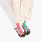 Rufia - Multi-color Knitted Short socks