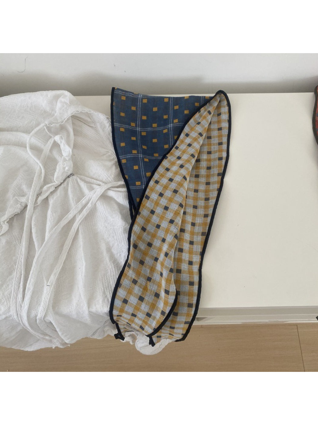 Scarvii Double-Sided Colour Block Headscarf