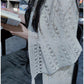 Crosa - Vintage Boho Knit Cardigan Cover-Up