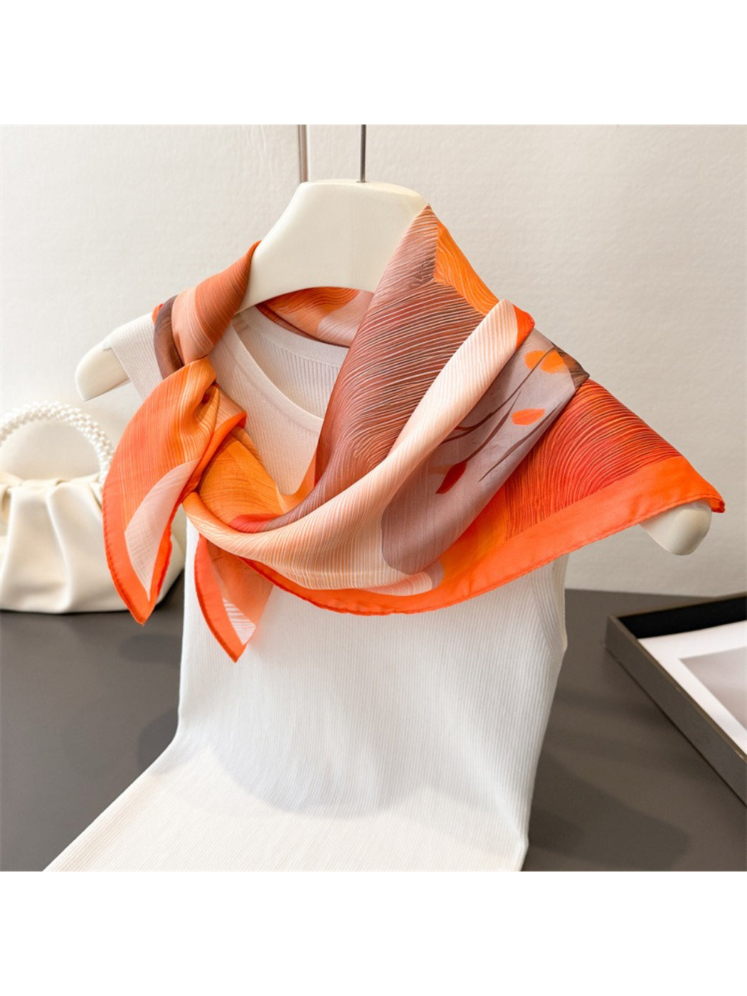 Scarvii Modern Abstract Square Scarf