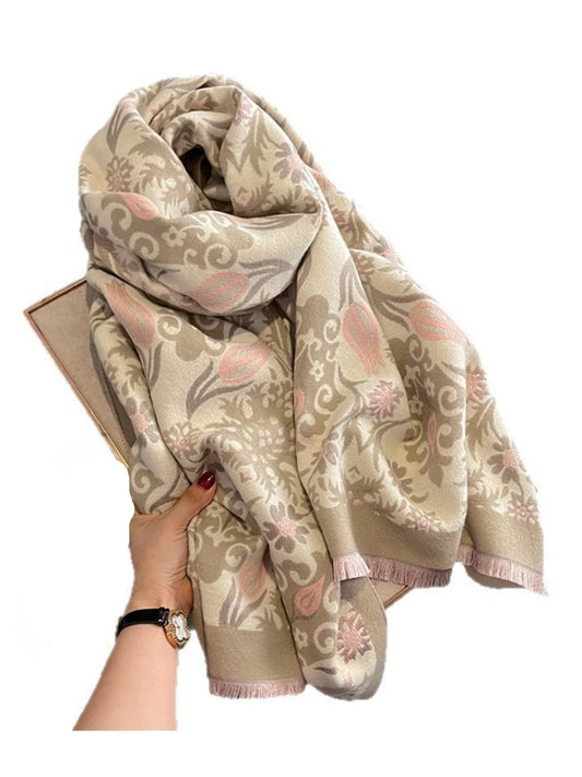Scarvii - Winter Paisley Scarf for Women
