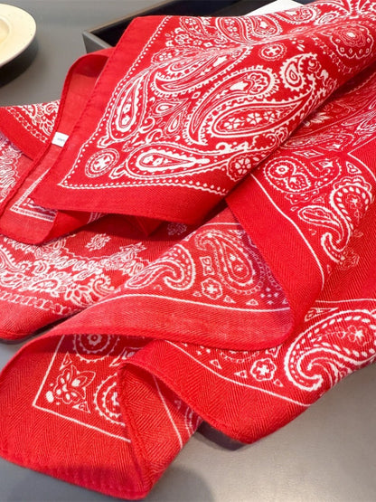 Scarvii - Patchwork Paisley Patterns Square Scarf – Retro & Chic