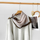 Scarvii - Textured Neutral Square Scarf