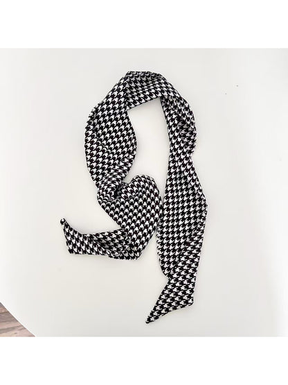 Scarvii - Retro Pattern Skinny textile accessory detail view 6