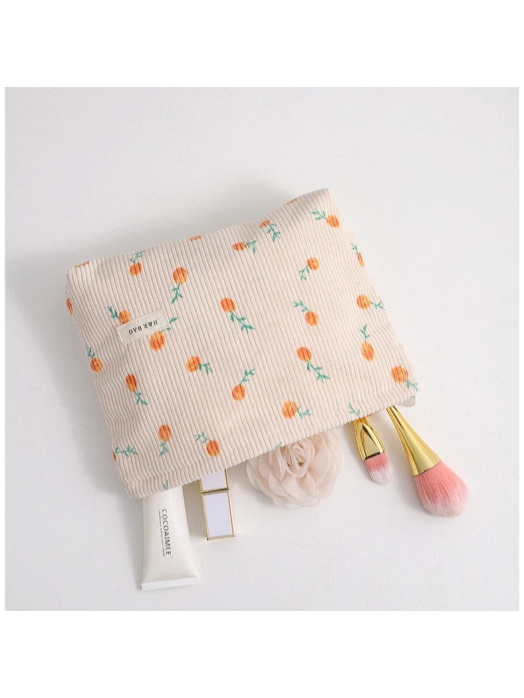 Cosbai - Colorful Print Cosmetic Bag