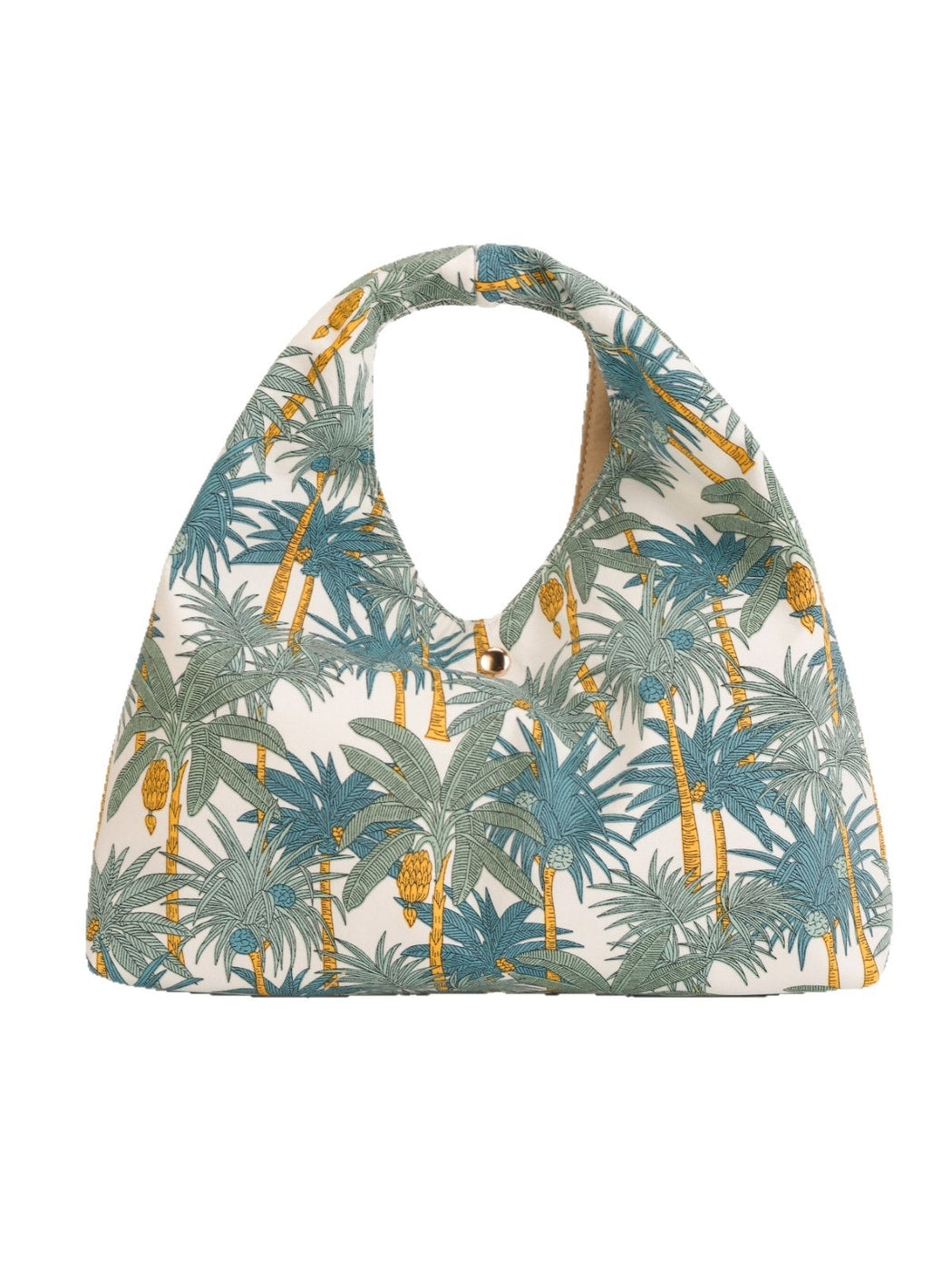 Cosbai - Fresh Floral Print Daily Handbag