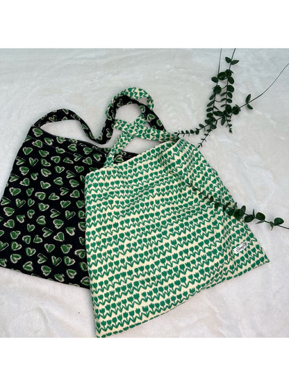 Cosbai - Textured Woven Tote Bag