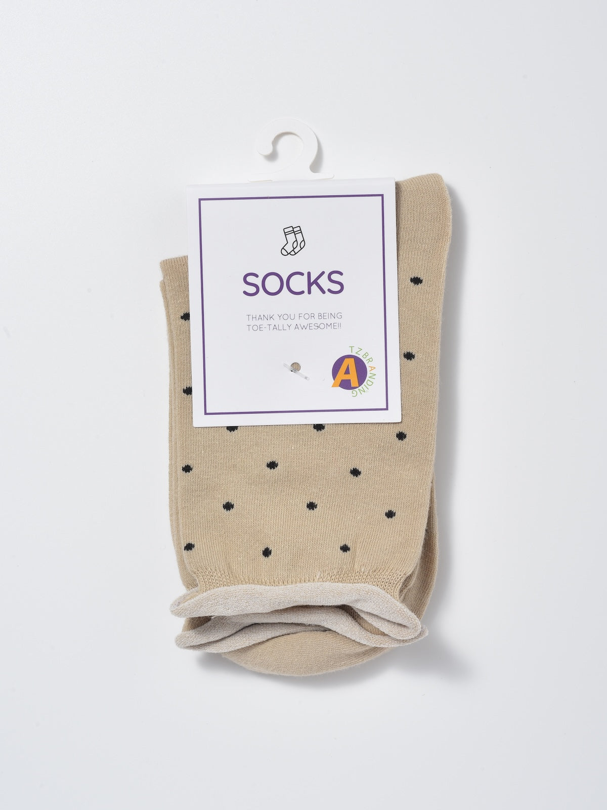 Rufia - Japanese Polka Dot Mid-Calf Socks