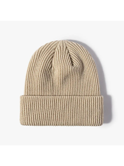 Haila - Classic Rib Knit Cuffed Beanie