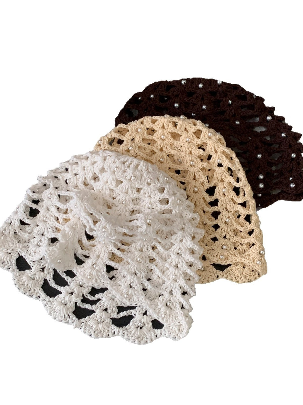 Haila - Vintage Style Openwork Women's Knit Hat