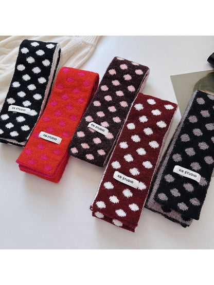 Scarvii - Reversible Soft Dot Scarf