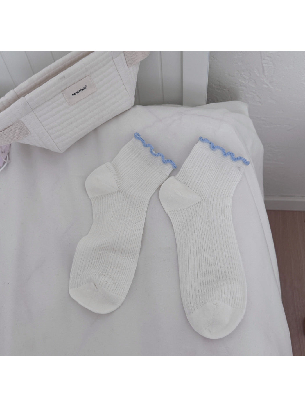 Rufia - Soft Ribbed Frill Ankle Socks product image 6