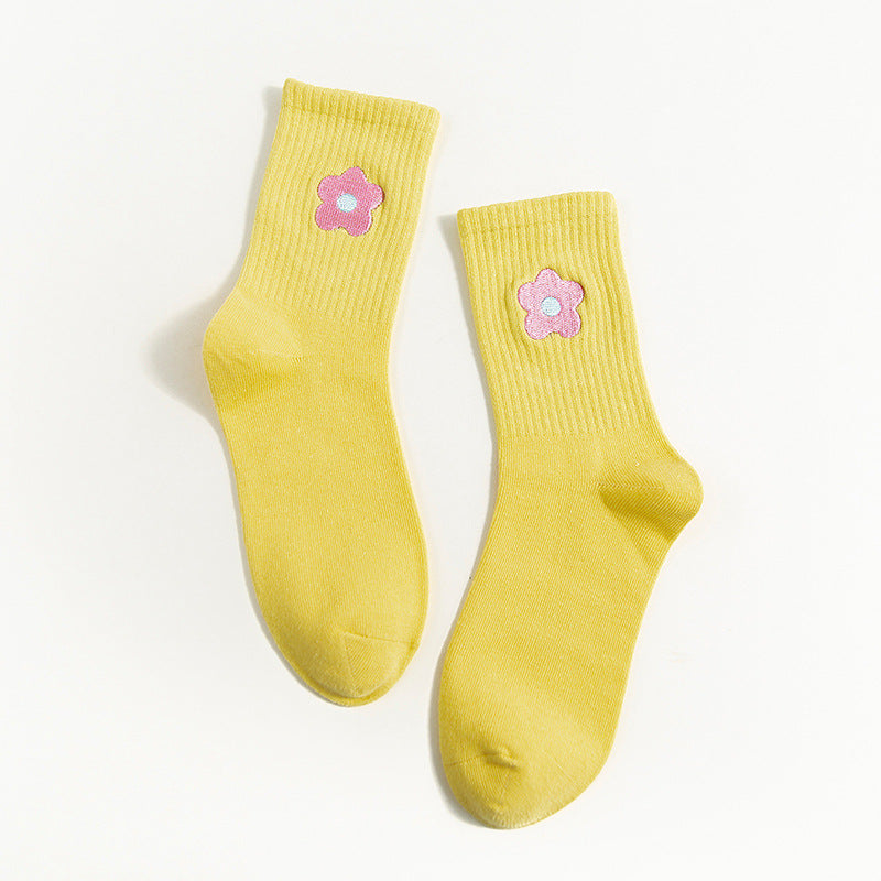 Rufia - Capsule Flower Motif Crew Socks product image 17