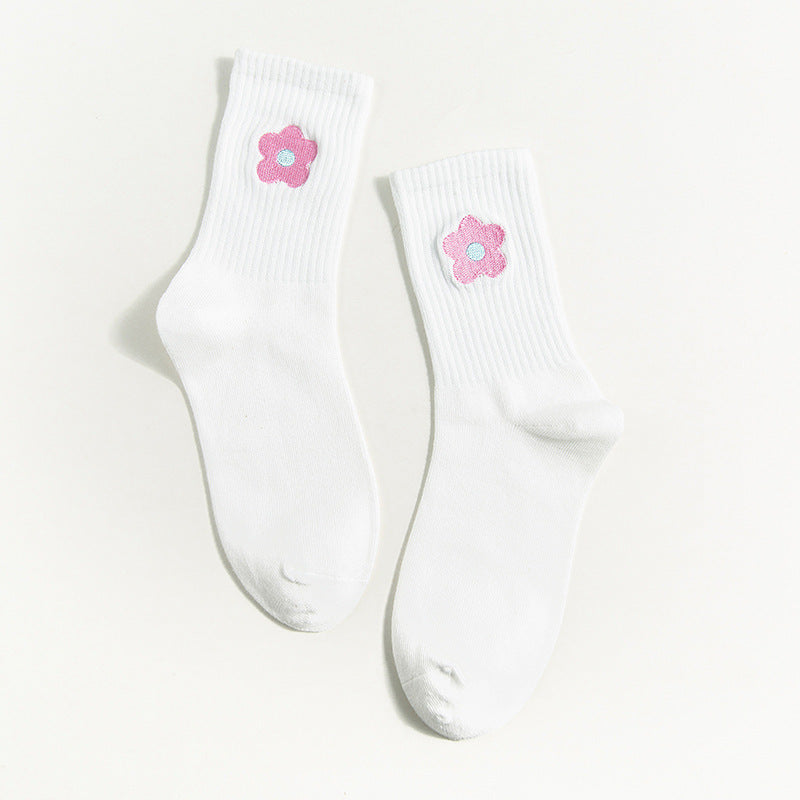 Rufia - Capsule Flower Motif Crew Socks product image 15
