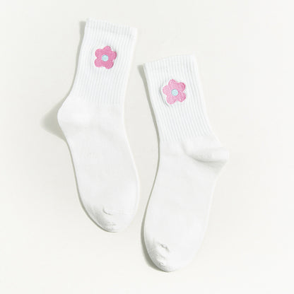 Rufia - Capsule Flower Motif Crew Socks product image 15